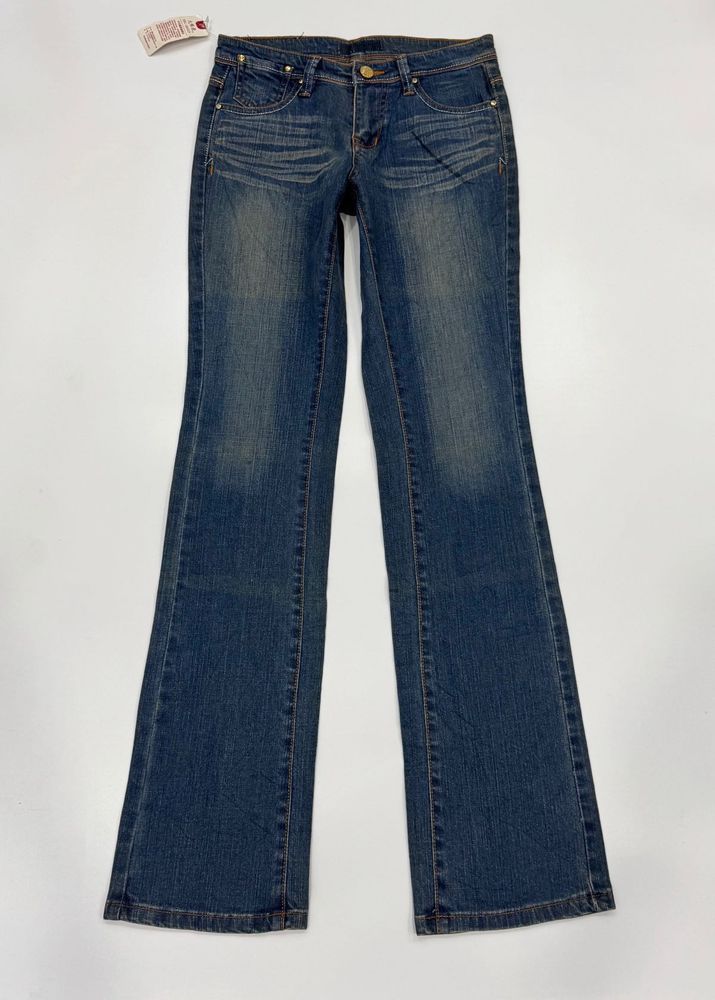 Y2K low rise bootcut jeans