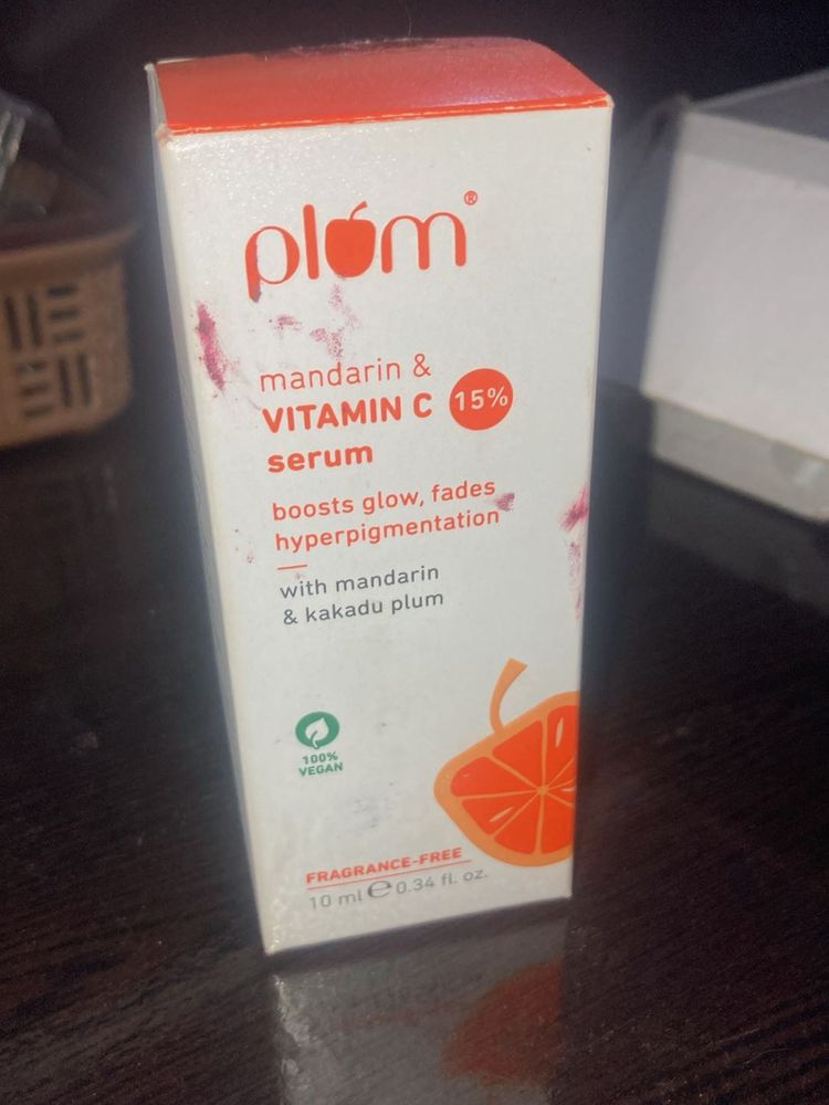 Plum Mandarin &amp; Vitamin C Serum