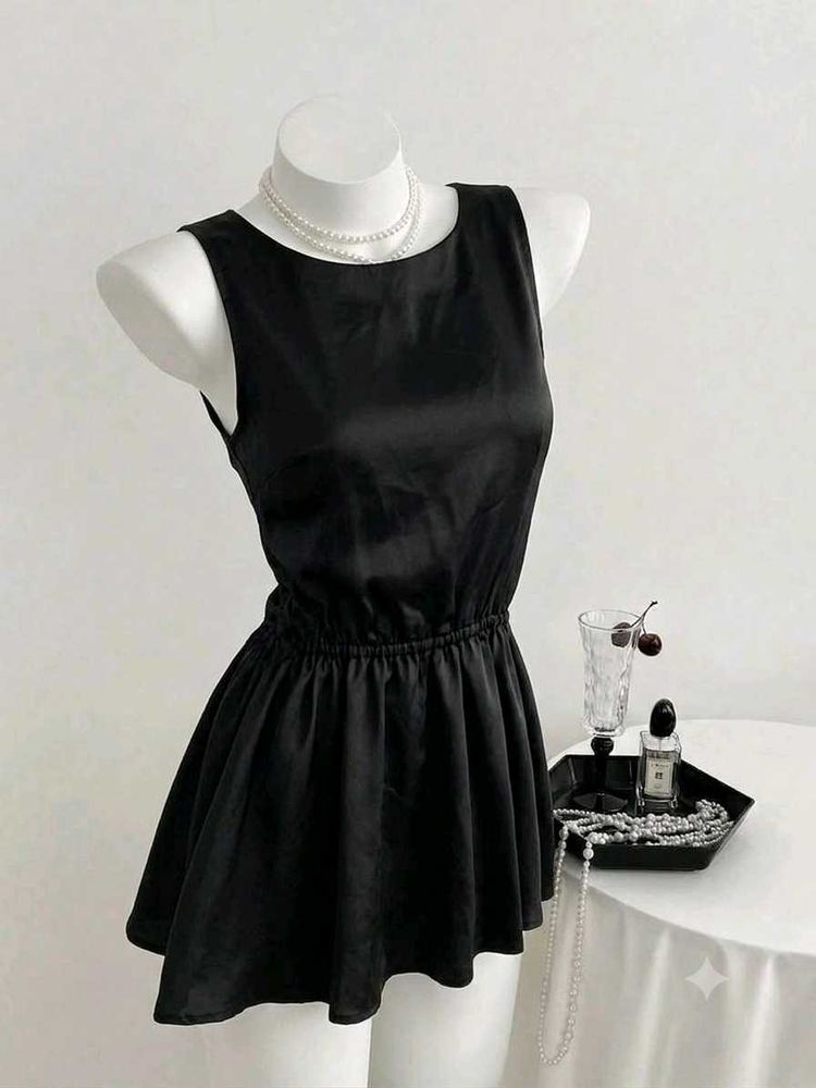 Chic Black Mini Dress