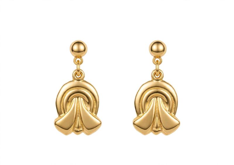 Elegant Gold Drop Earrings