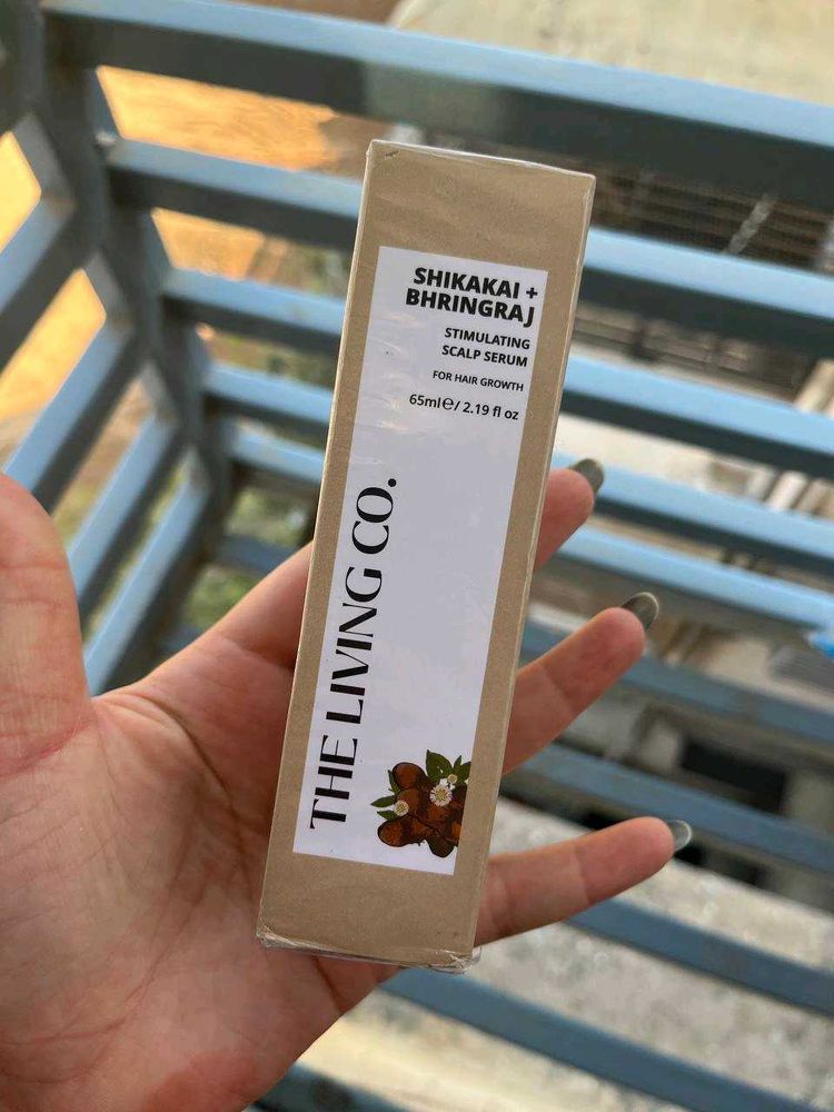 The Living Co. Shikakai + Bhringraj Hair Serum