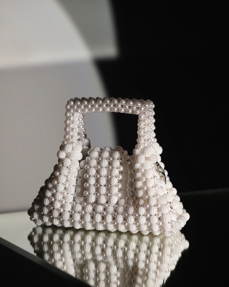 Handmade Beaded Bag