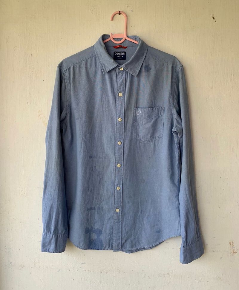 Denizen Blue Button Down Shirt