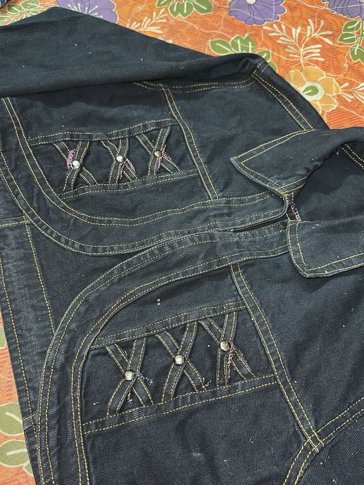 Dark Wash Denim Jeans