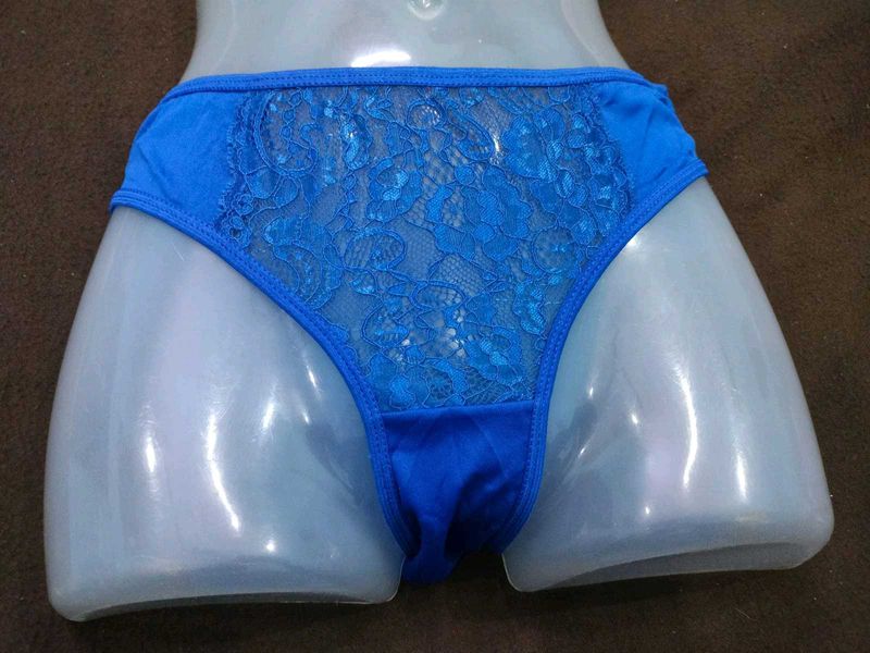 Blue Lace🤎 Detail Panties