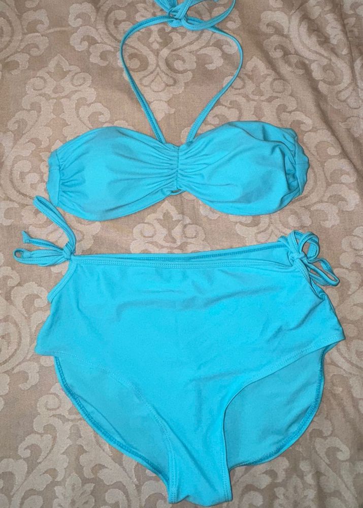 tie up bikini set