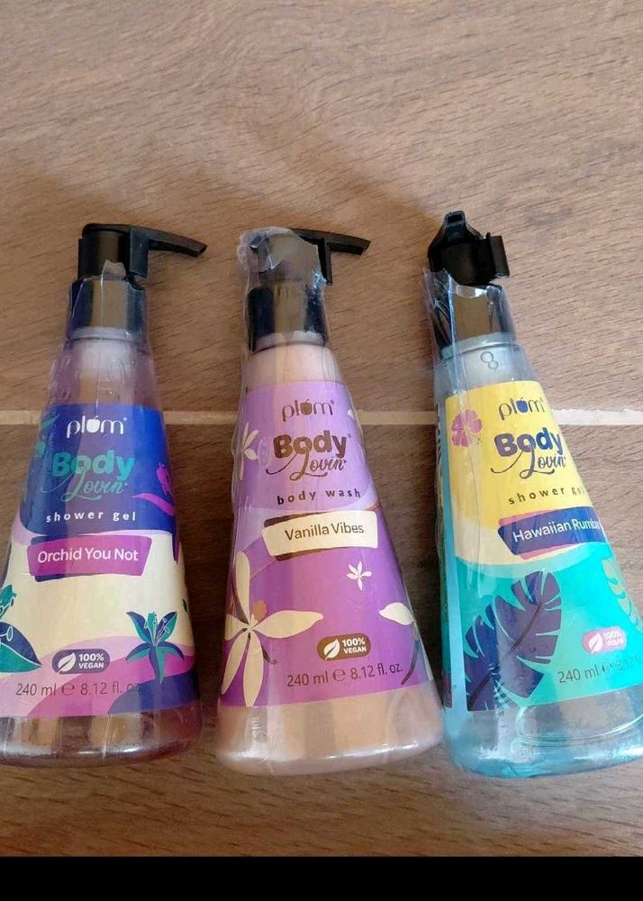 Plum Body Lovin Shower Gels - Set of 3