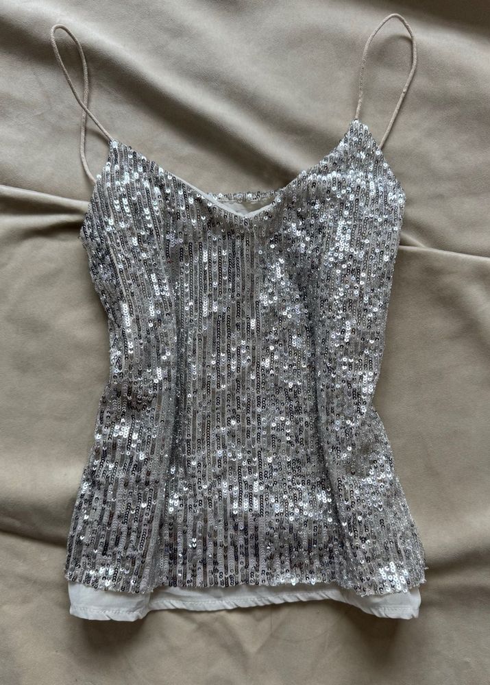 Sparkling Sequin Cami Top