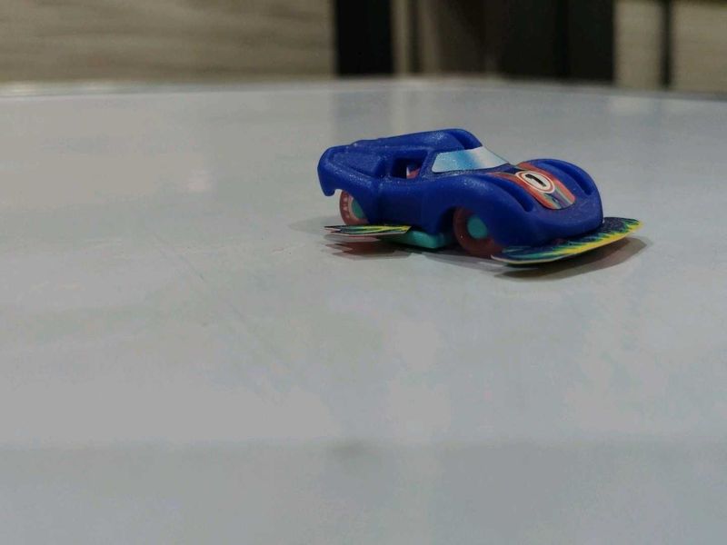 Blue Toy Race Car