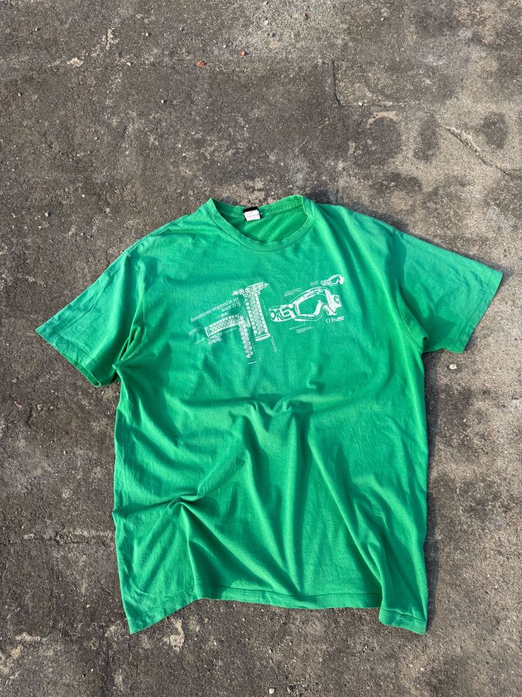 oakley Green Graphic Print T-Shirt