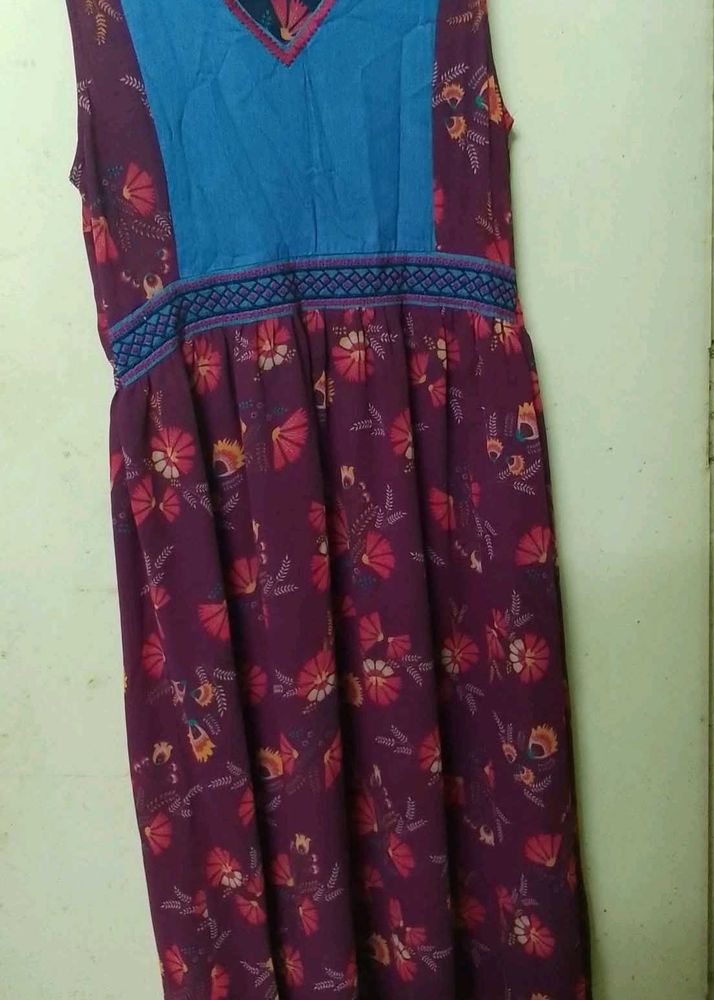 Bohemian Floral Maxi Dress