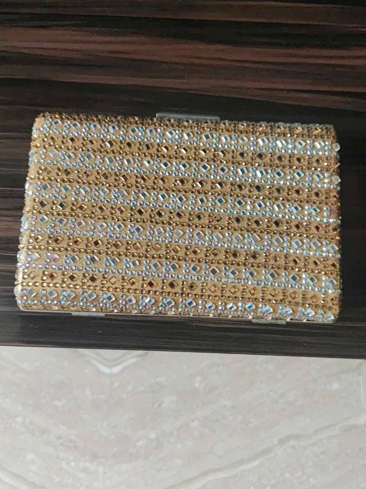 Sparkling Embellished Clutch Bag