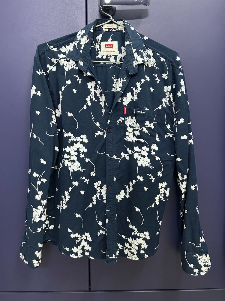 Men's Floral Print Shirt
