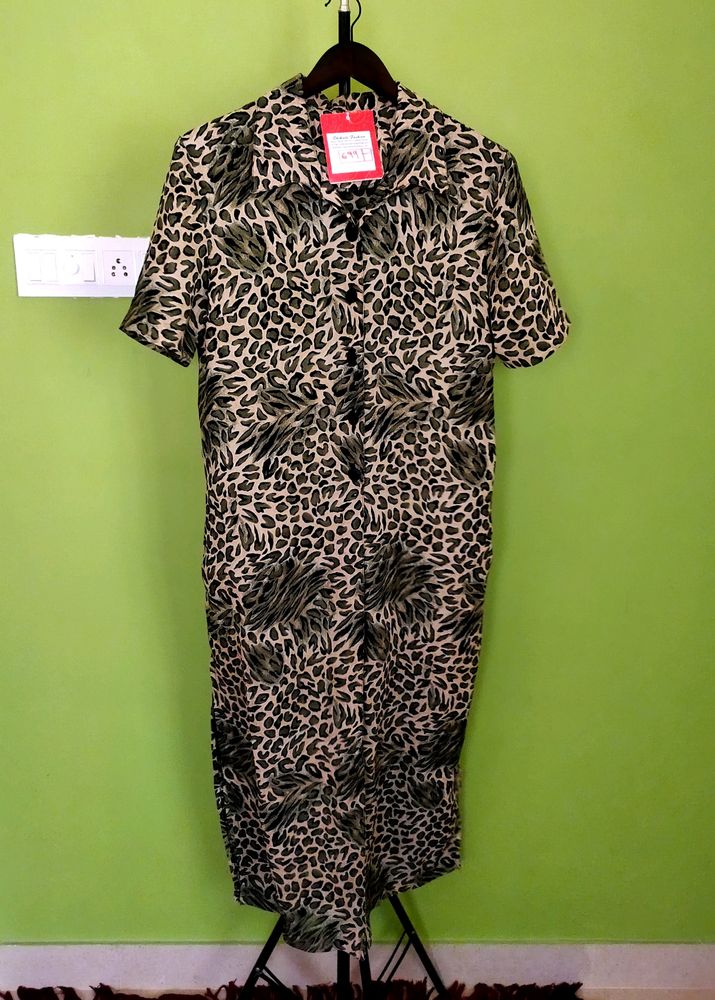 Animal Print Trendy  Long  Shrug/New with Tag