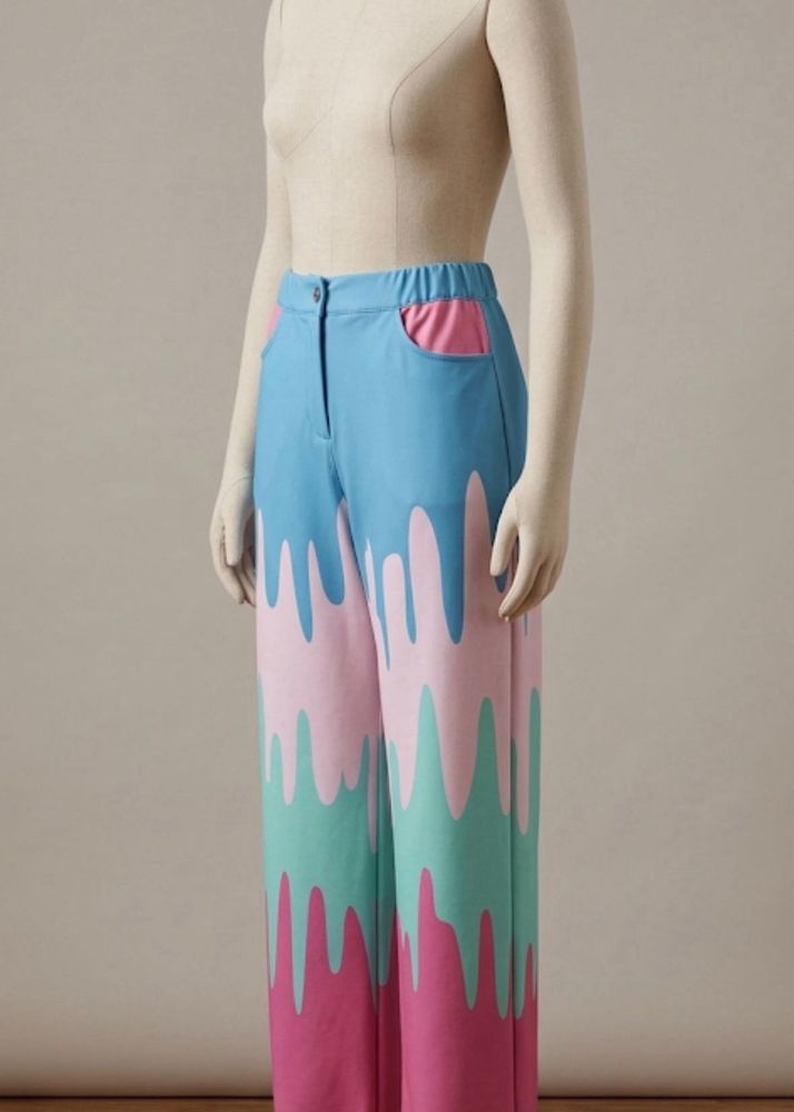 COOL GIRL ASTHETICS Wide Leg Pant