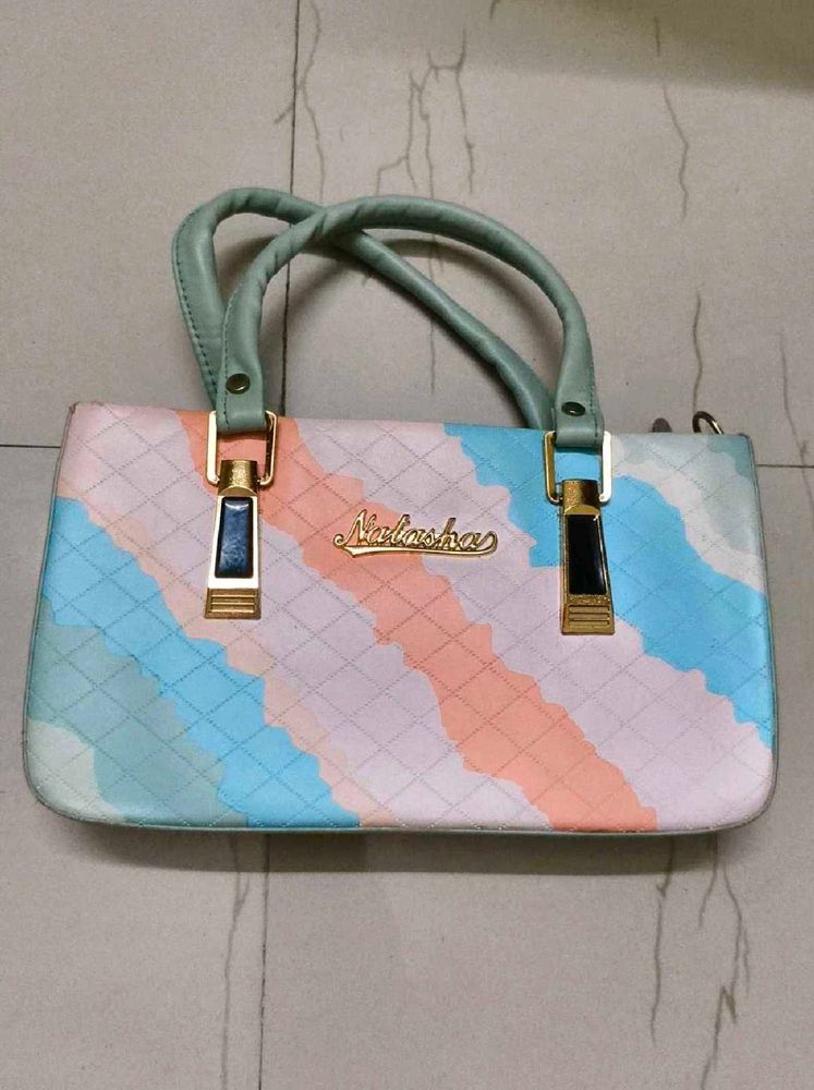 Stylish Multicolored Handbag