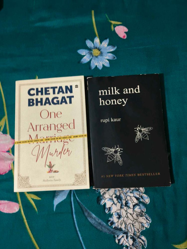 Chetan Bhagat &amp; Rupi Kaur Books