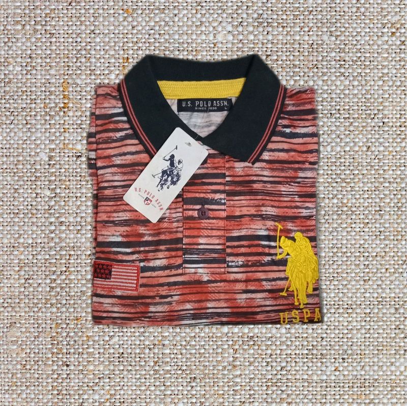 US Polo Men's Half Sleeve T Shirt