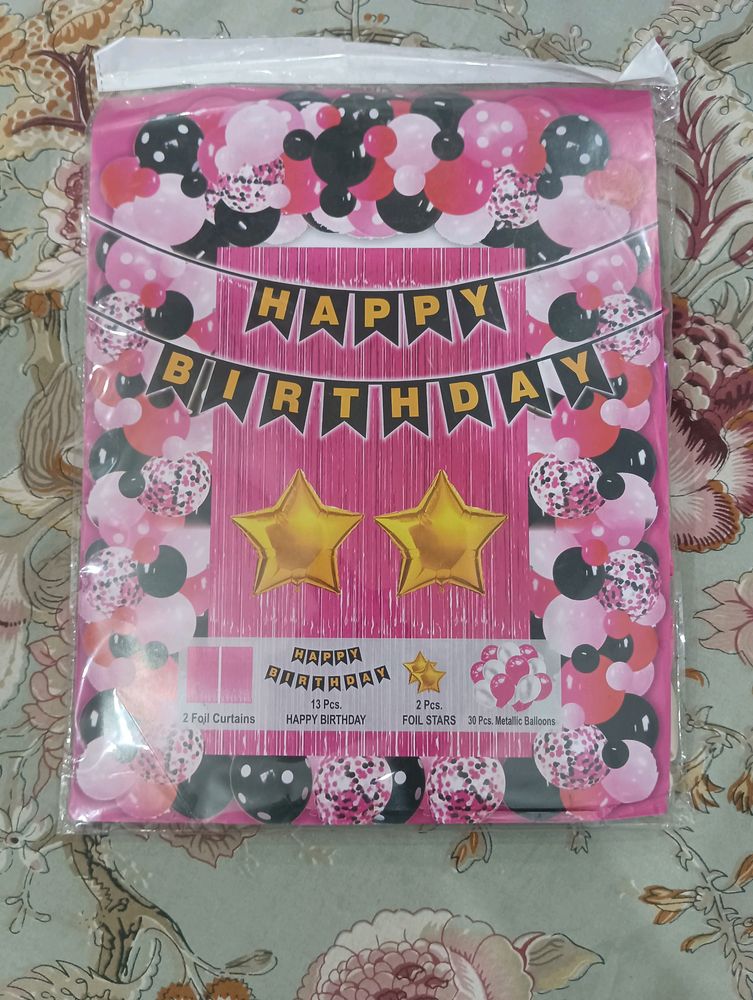 Birthday Party Decoration Kit