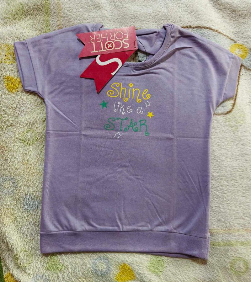 Scott For Her Purple T-Shirt