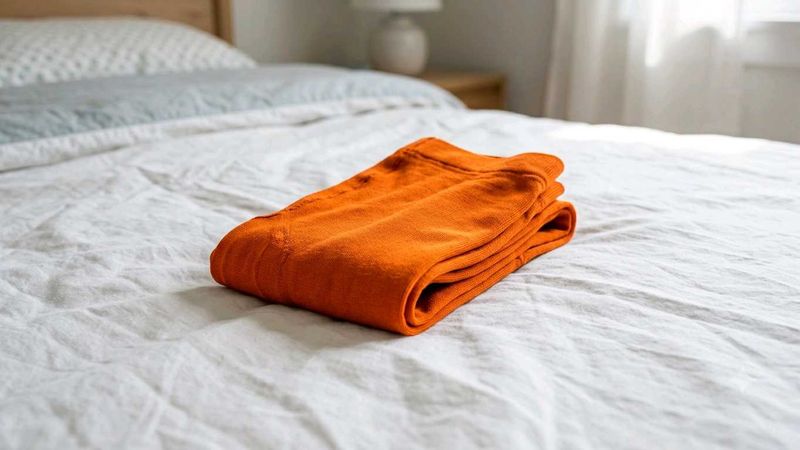 Vibrant Orange pantyhose