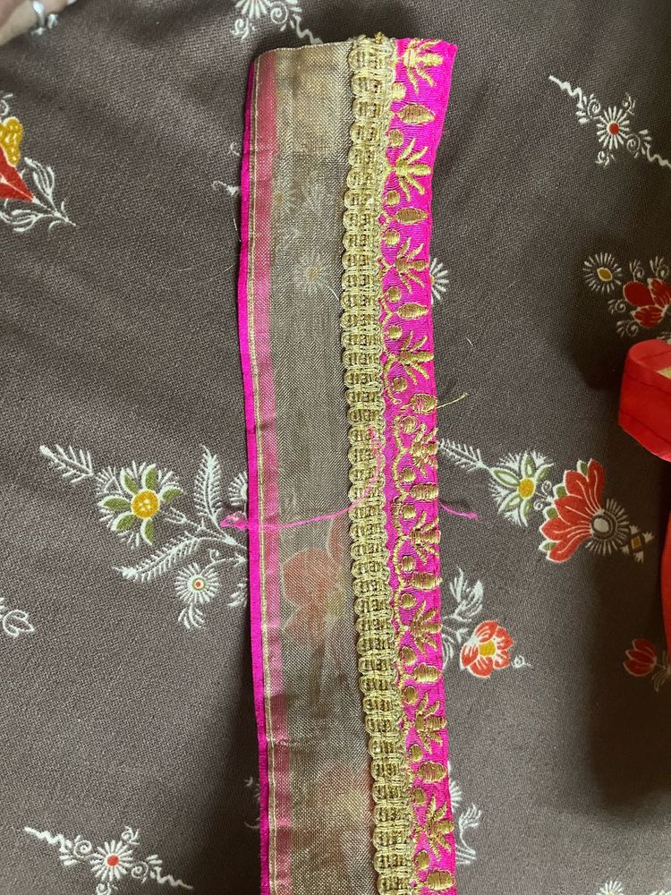 saree lace net with super kadai