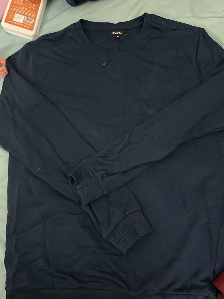 Studio Navy Blue Sweater