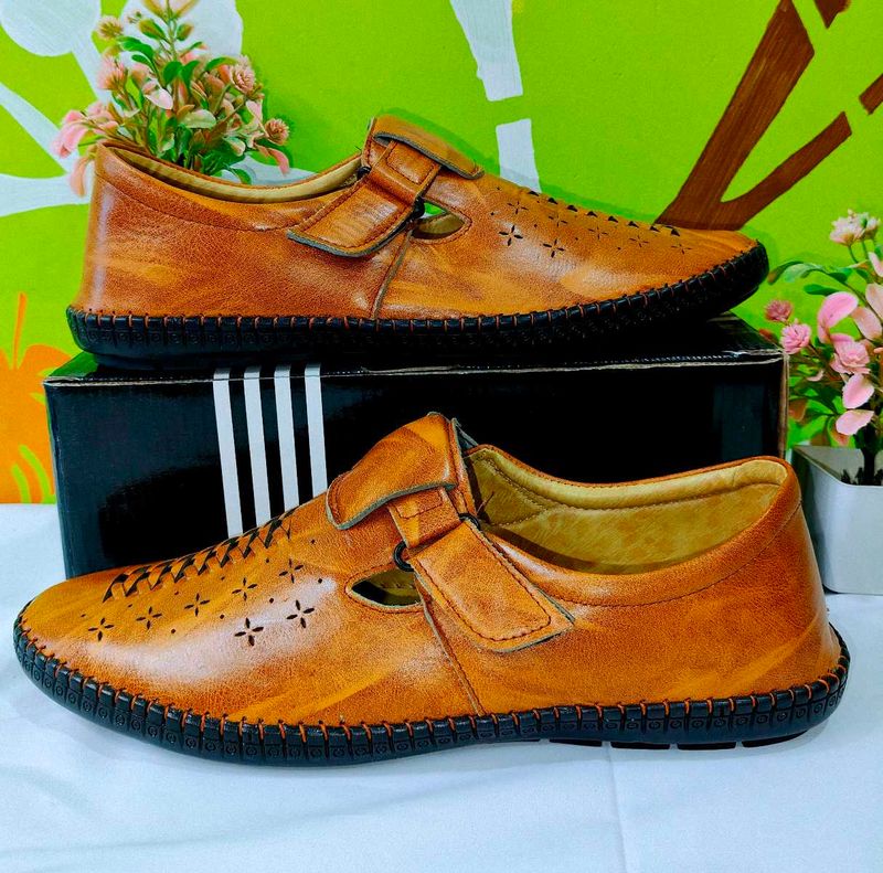 UK-10 Stylish formal sandles or loafers for men's