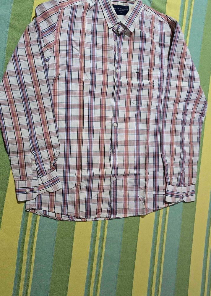 Men's Plaid Long Sleeve Shirt