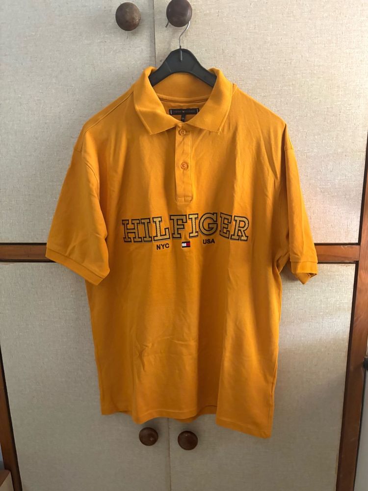 Tommy Hilfiger Yellow Polo Shirt