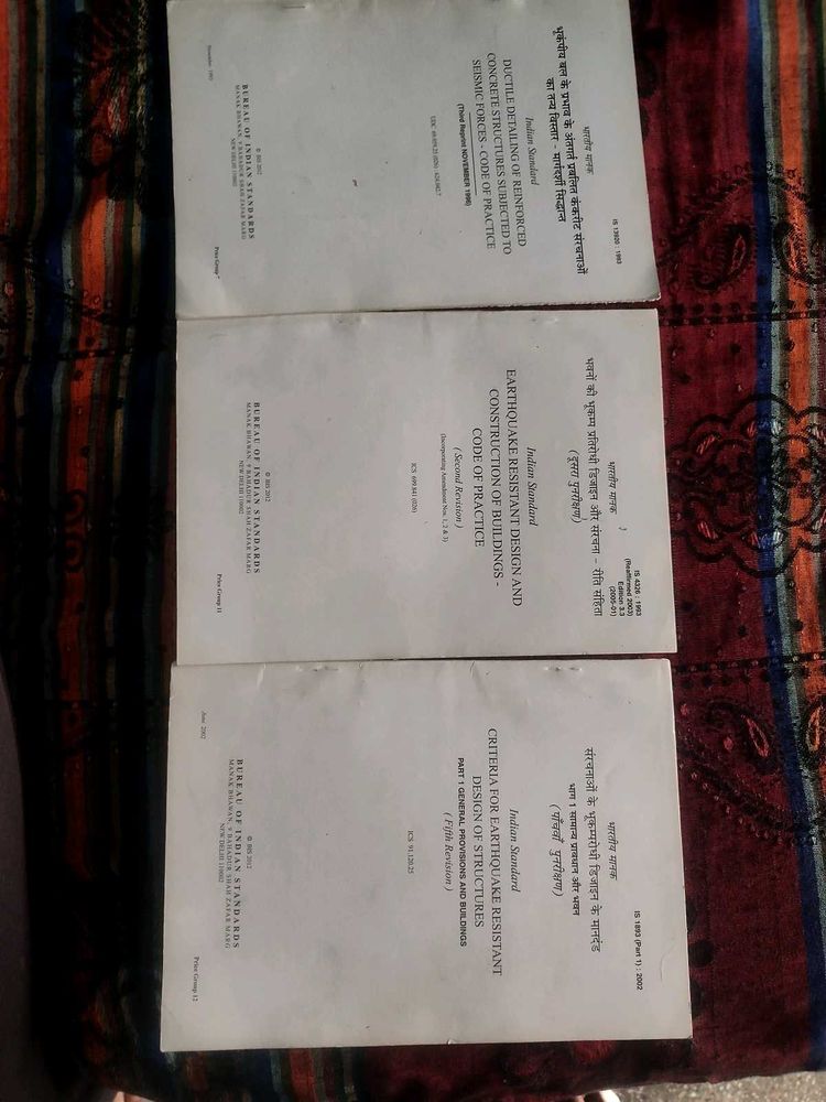 Indian Standard Books for Civil engineering
