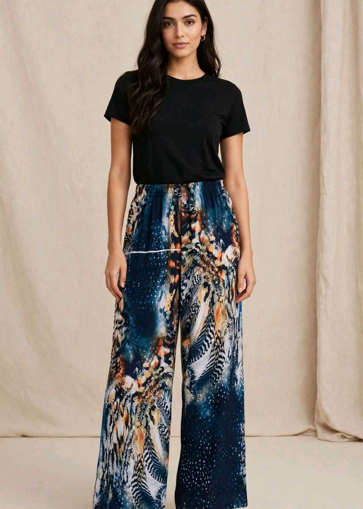 Printed 🌈 Wide Leg Palazzo