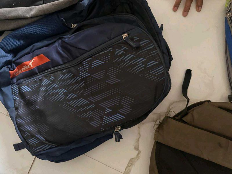 Stylish Blue Backpack
