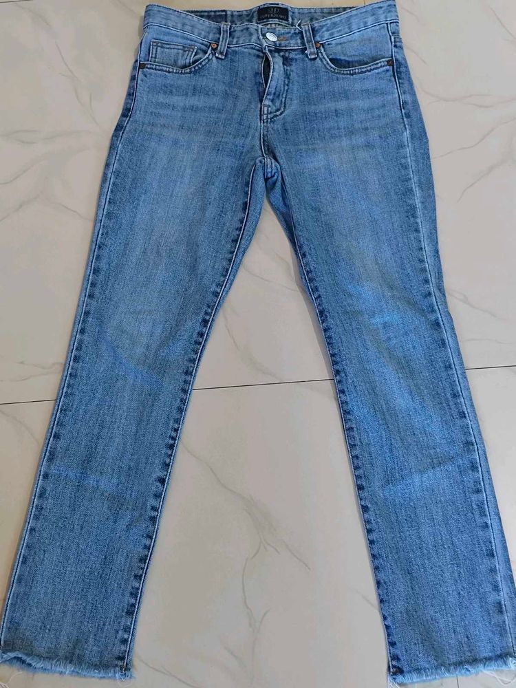 Light Wash Bootcut Jeans
