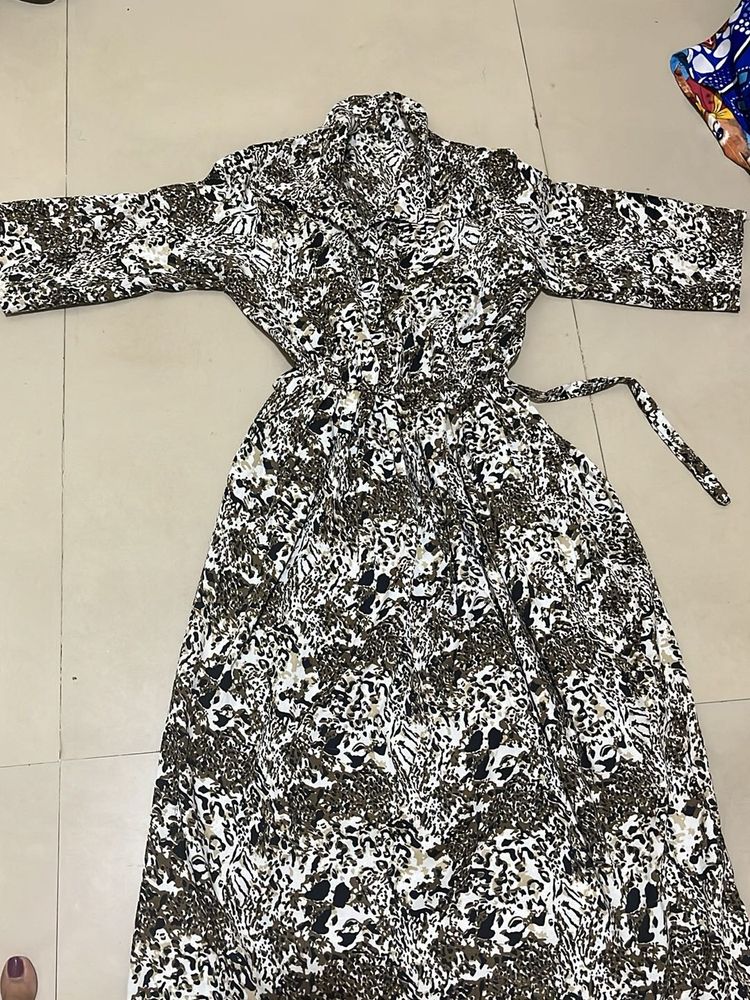 Stylish Printed Maxi Dress