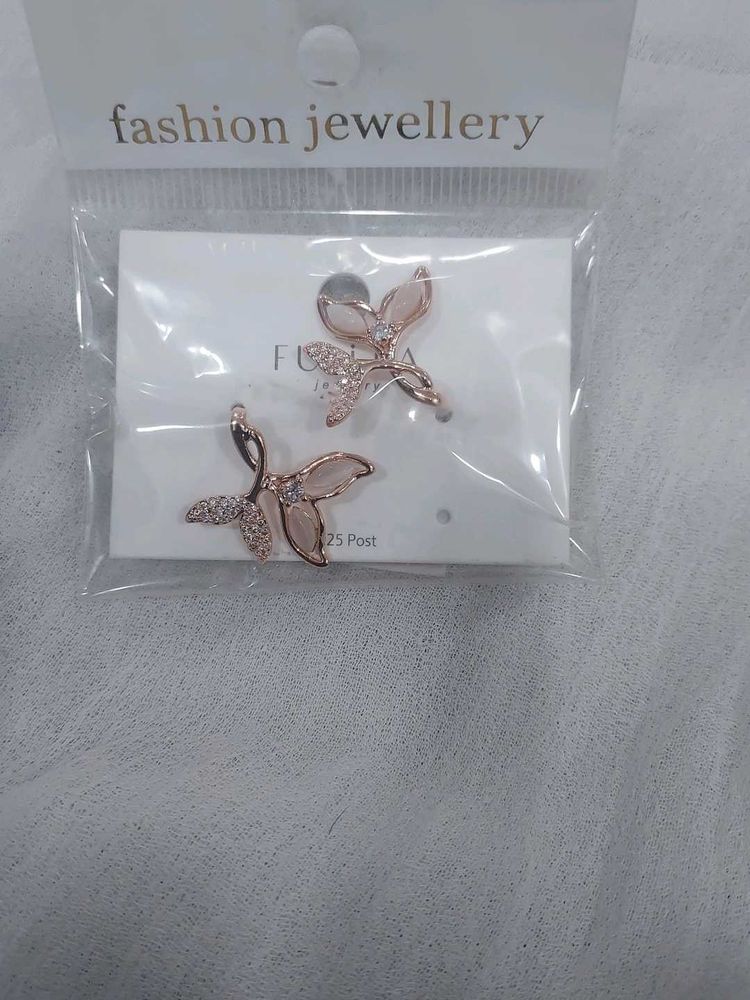 Leaf Drop Earrings