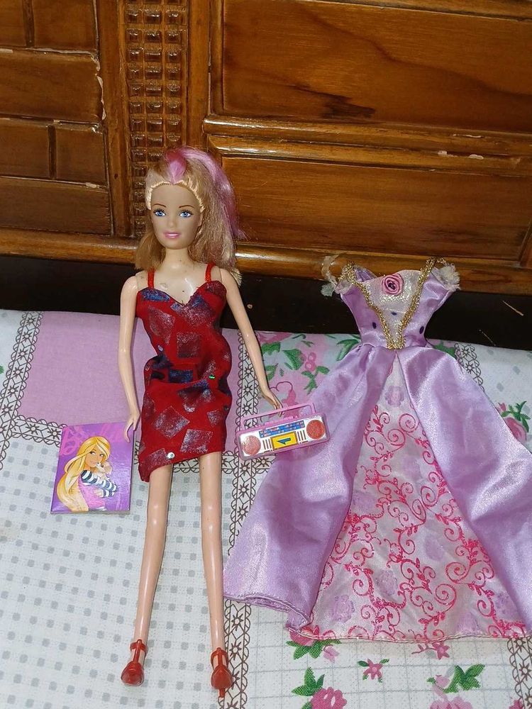 ✨ Barbie Fashion Doll Set – Ready for Fun ✨