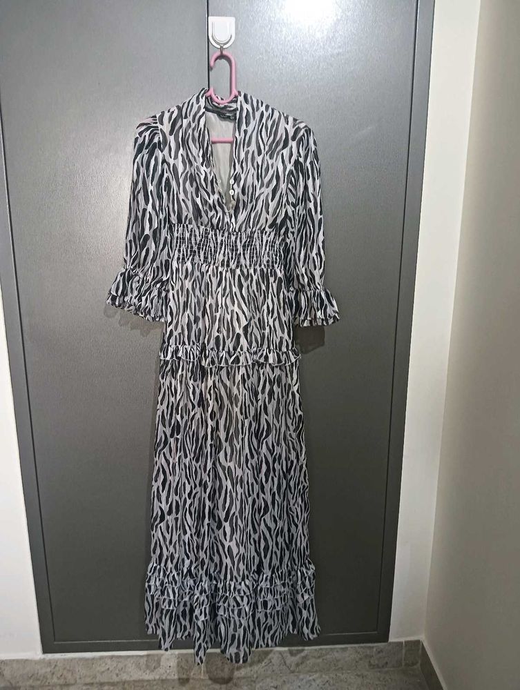Stylish Printed Maxi Dress