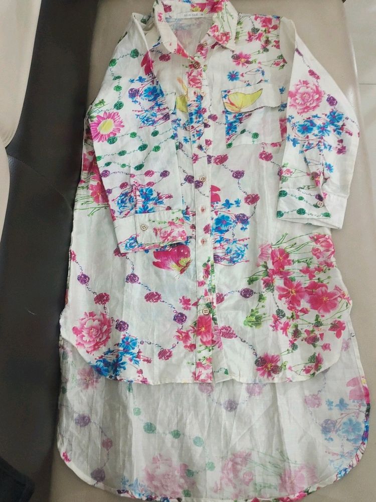Trendy Short Kurti Shirt Style