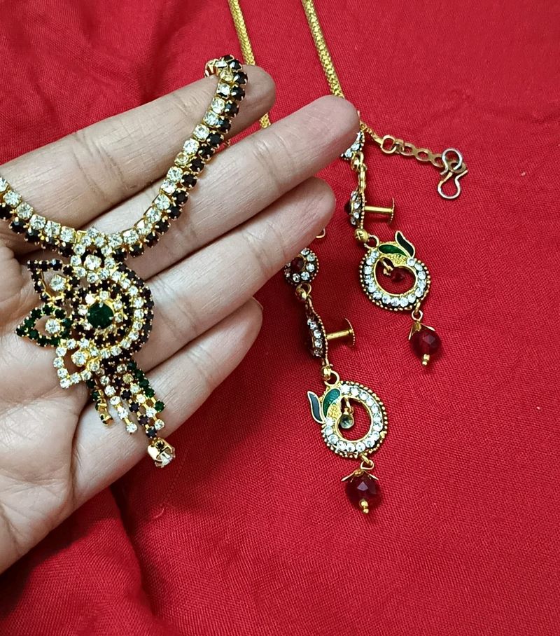 💥New Multicolored Jewellery set