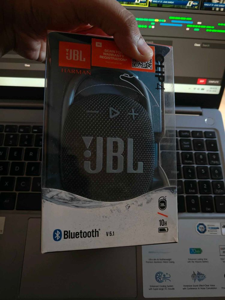 JBL Clip 4 Portable Bluetooth Speaker