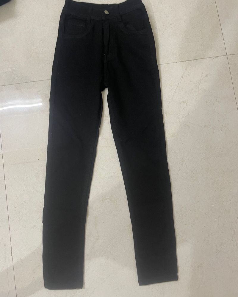 Girls  Black Skinny Jeans