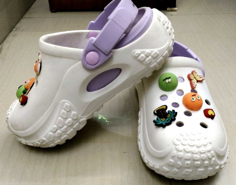 Cute Clog 'Crocs type' Shoes with Charms