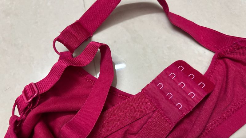 Comfortable Pink Bra