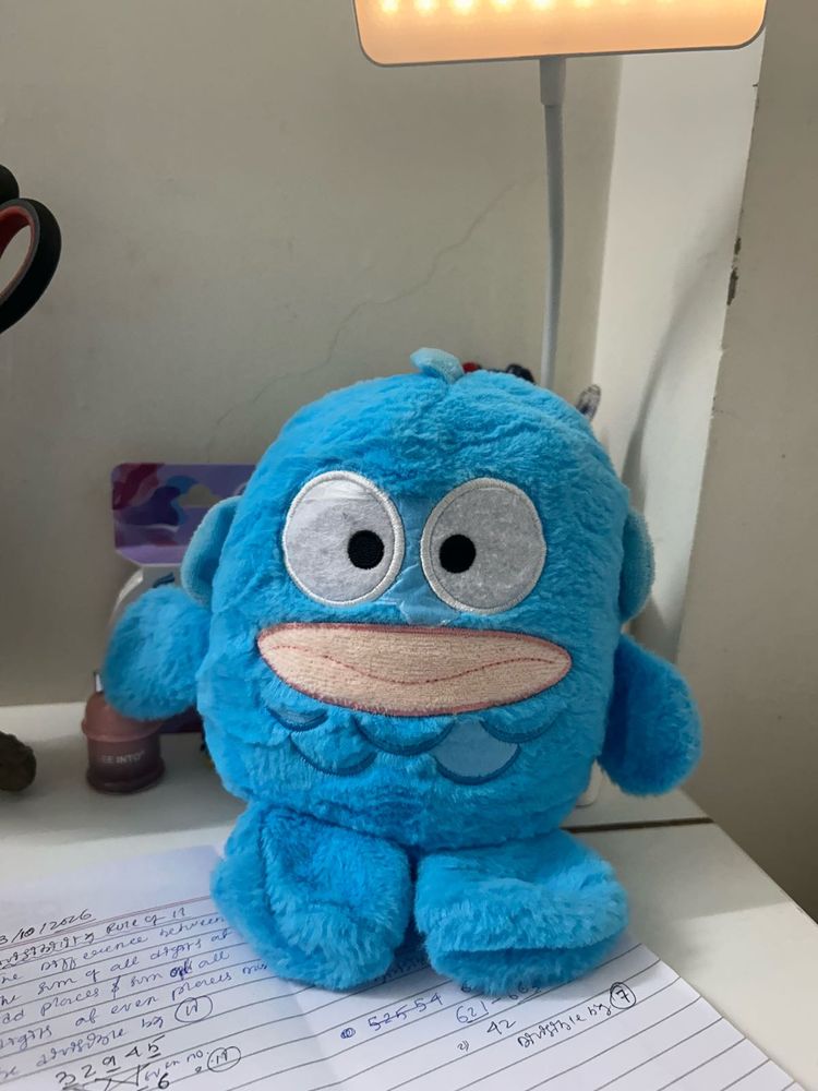 Cute Blue Plush Toy