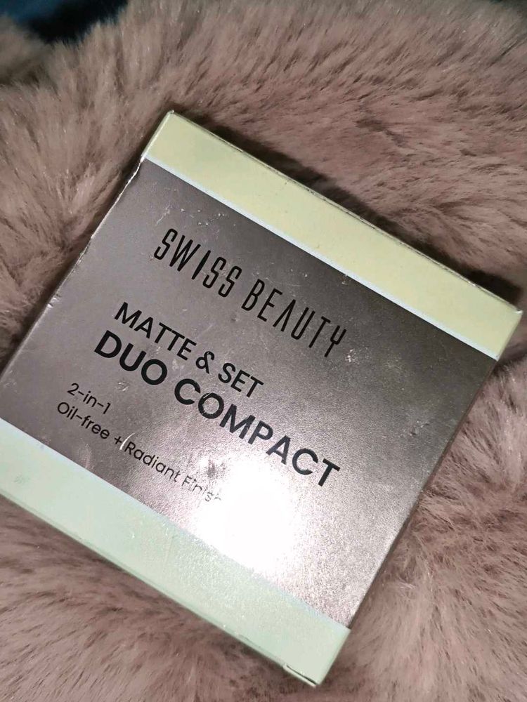 Swiss Beauty Matte &amp; Set Duo Compact