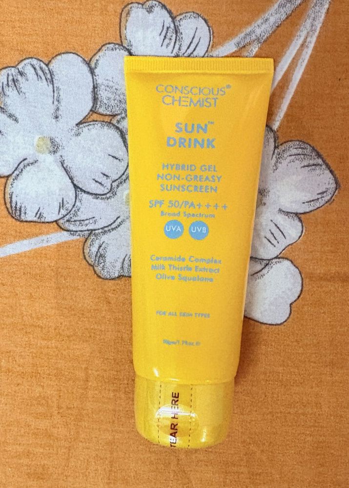Conscious Chemist Sun Drink SPF 50 Sunscreen