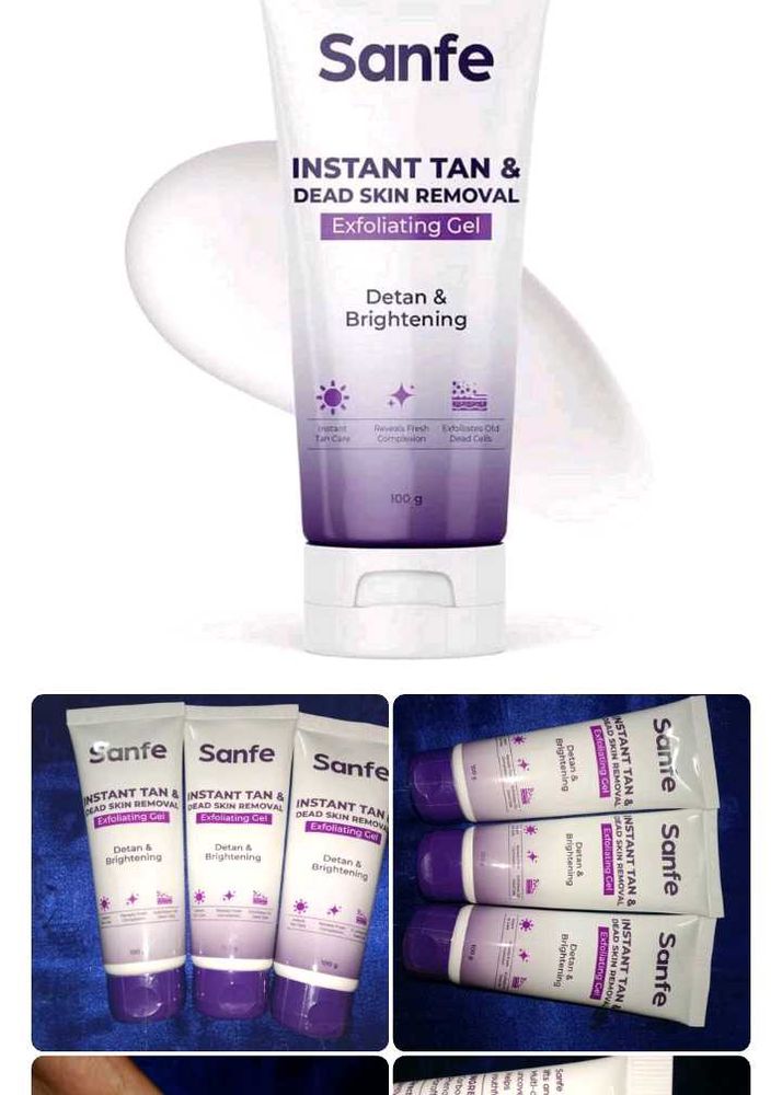 Sanfe Instant Tan &amp; Dead Skin Removal Exfoliating