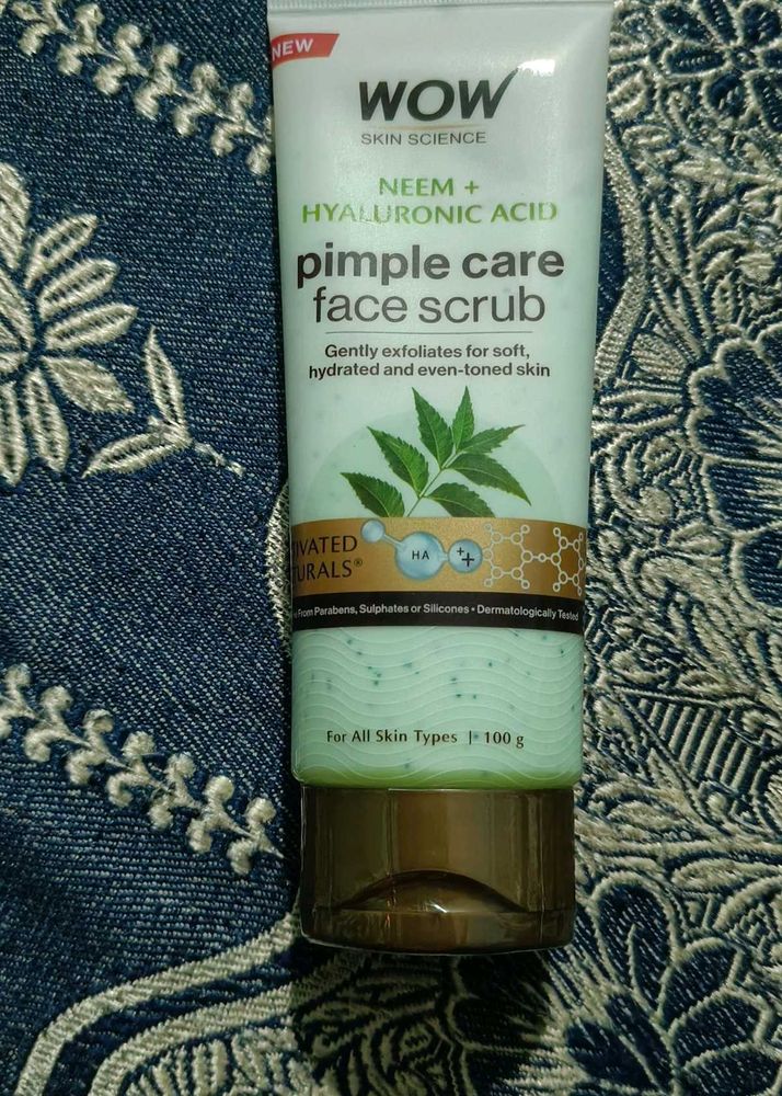 WOW Skin Science Pimple Care Face Scrub
