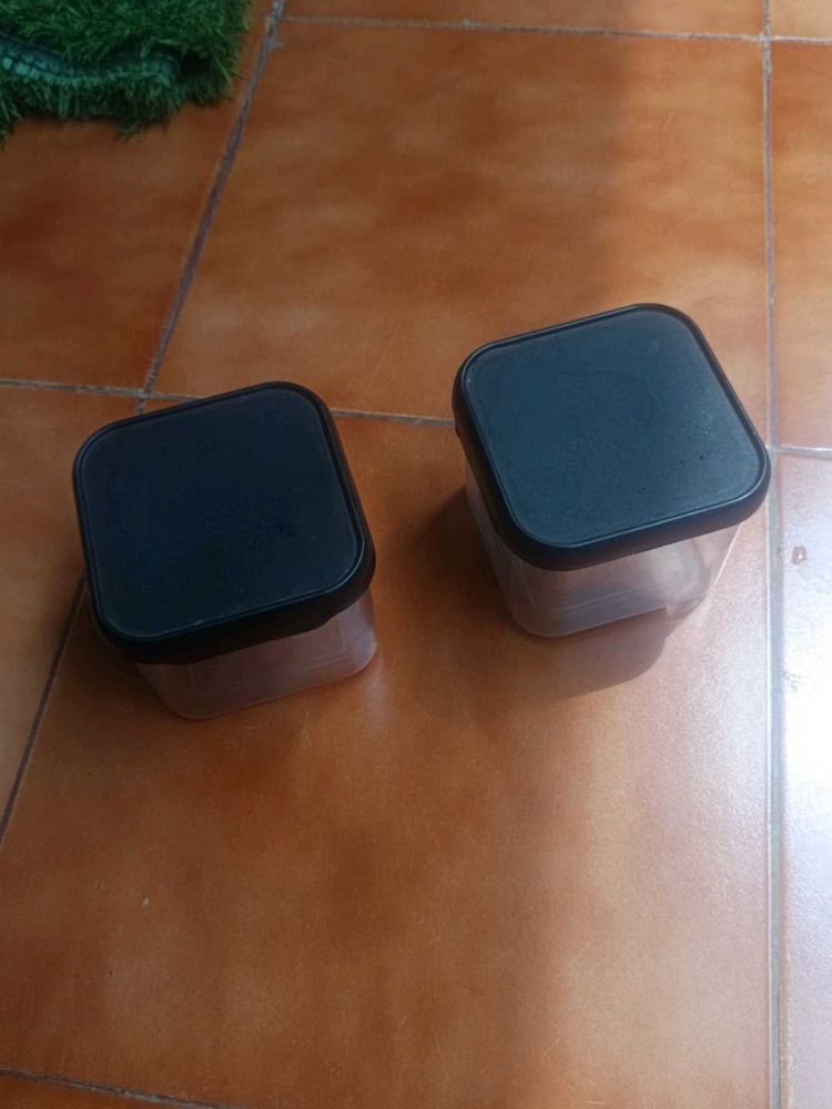 Set of 2 Square Food Containers